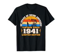 85. Geburtstag im Vintage-Stil 85-jährige Angelfreunde, geboren 1941 T-Shirt