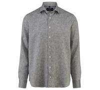 OLYMP SIGNATURE Casual Tailored Fit Leinenhemd lindgrün, Faux-uni