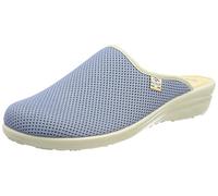 Fly Flot Keilpantoffel für Damen, blau, Gr. 40 EU