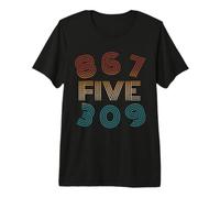 8675309 Retro Nummer Vintage Style Humor Premium T-Shirt