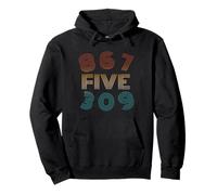 8675309 Retro Nummer Vintage Style Humor Pullover Hoodie