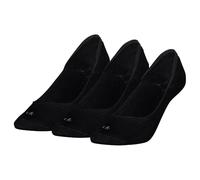 Calvin Klein 3P Ballerina Socks for Woman Schwarz Gr 39/42 Damen