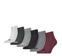 8719965009202 Unisex Mid Cut Batwing Logo Quarter, Colour Combo, 39-42 EU