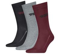 8719965009202 Unisex Regular Cut Batwing Logo Classic Sock, Red/grey/black, 43-46 EU