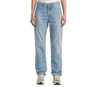 5-Pocket-Jeans G-STAR "Iggie Straight Jeans", Damen, Gr. 27, Länge 28, vintage stratus blau, Obermaterial: 25% Baumwolle, Jeans 5-Pocket-Jeans (35159645-27) vintage stratus blau