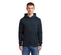 Kapuzensweatshirt G-STAR "Premium Hoody", Herren, Gr. XXL, blau (salute), Sweatware, Obermaterial: 55% Baumwolle, 45% Polyester, unifarben, casual, normal, Langarm Bündchen, Sweatshirts (77783166-XXL)