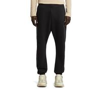 Trainingshose G-STAR "Script Sweater Pant", Herren, Gr. S, dk schwarz, Obermaterial: 58% Baumwolle, 42% Polyester, Hosen Trainingshose (19036432-S) dk schwarz