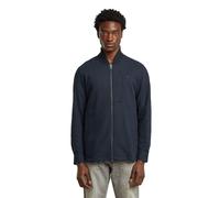 G-STAR Bomber Collar Zip Overshirt Dunkelblau L salute D26813-D750-C742-L