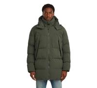 Parka G-STAR "G-Whistler Padded Hooded Parka 2.0", Herren, Gr. M, asfalt, Obermaterial: 50% Polyester, 50% Polyester, Jacken Parka (40300960-M) asfalt
