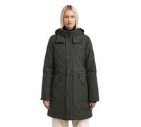 Parka G-STAR "Vodan 2.0 Short Jacke", Damen, Gr. S, asfalt, Obermaterial: 54% Elastomultiester, 46% Polyester, Jacken Parka (67890245-S) asfalt