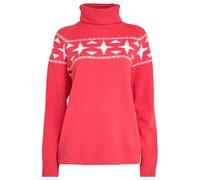 8848 Altitude - Women's Sage Wool Rollneck Sweat - Merinopullover, Gr. XL 42, rosa (PoinsettaRed)