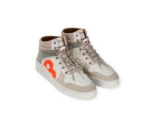 8beaufort Sneaker Oak Island Mid High pine/beige/weiss Herren, Größe Euro (US) 43
