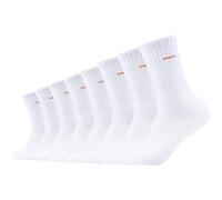 Socken CAMANO "Tennissocken 8er Pack" Gr. 39/42, weiß (white) Damen Socken Multipacks (60861337-39) white
