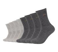 Camano Unisex Classic Sport Socks 8 Paar (Farbe: grey / Größe: 47-49)