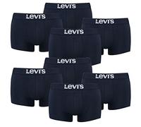 8er Pack Levis Men Solid Basic Trunk Boxershorts Unterhose Pant Unterwäsche, Farbe:321 - Navy, Bekleidungsgröße:XL