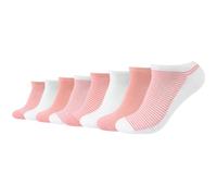 Sneakersocken S.OLIVER "8er Pack", Herren, Gr. 39-42, rosa (coral cloud), 78% Baumwolle, 20% Polyamid, 2% Elasthan, gestreift, Socken Sneakersocken (91573822-39) coral cloud