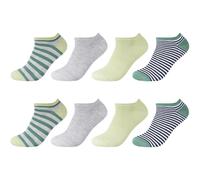 8er Pack s.Oliver Essentials Originals Patterned Sneakersocken 7814 - sea spray 43-46