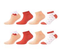 Sneakersocken S.OLIVER "Sneakersocken 8er Pack" Gr. 31/34, rosa (faded rose) Kinder Socken (64844146-31) faded rose