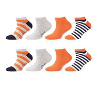 8er Pack s.Oliver Originals Organic Sneakersocken Kinder 2372 - ginger 35-38
