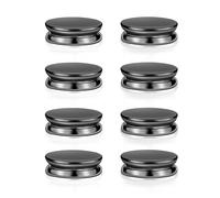 8stk Magnetische Hijab-Anstecknadeln, Mehrzweck-Magnetschal-Clip Magnetischer Schalverschluss Ohne Hängenbleiben Magnetische Broschennadel für Damen-Hijabs Schals und Kleidung (Schwarz)