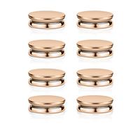 8stk Magnetische Hijab-Anstecknadeln, Mehrzweck-Magnetschal-Clip Magnetischer Schalverschluss Ohne Hängenbleiben Magnetische Broschennadel für Damen-Hijabs Schals und Kleidung (Gold)