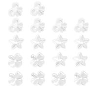 9 Paar Klare Ohrringe, Kunststoffohrringe, Klare Ohrringe, Hypoallergene Ohrringe, Unsichtbare Ohrringe, Klare Schulohrringe