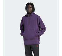 90s ALTERNATIVE SPORT HALF ZIP GRAPHIC FLEECE-SWEATSHIRT Aurora Plum S