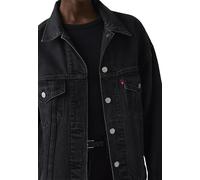 Jeansjacke LEVI'S "90S TRUCKER", Damen, Gr. L (40), road less traveled, Denim/Jeans, Obermaterial: 100% Baumwolle, casual, figurumspielend hüftlang, Langarm Manschette, Jacken (84689241-L) road less t