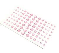 91 Stück selbstklebende Strasssteine für Dekoration, Basteln, Gesichts-Make-up, Augen, Nägel, Party, Karneval, 4 Größen: 5 mm, 8 mm, 10 mm, 12 mm