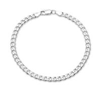 925 Silberarmband im Panzerketten Design 4,5mm PA0045 von JEWLIX