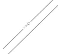925 Sterling Silber 1mm Damen - Schlangen Kette - 40.6, 45.7, 50.8, 55.9, 61cm