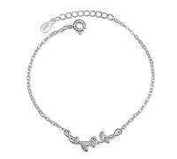 925 Sterling Silber Armbänder für Frauen Accessoires Mode Ginkgo Blatt Armband Lady Party weibliches Geschenk