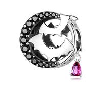 925 Sterling Silber Halloween Fledermaus Charm Bead für Pandora Armband