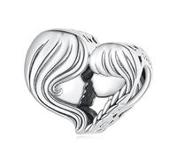 925 Sterling Silber Mutter und Tochter Charms Anhänger für Pandora Armbänder-Mütter Tag Geschenk für Mama