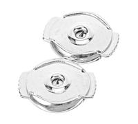 925 Sterling Silber Ohrringverschlüsse mit 6mm | Schraubverschlüsse für Ohrringe, Sichere Ohrmuttern aus Metall, für Alltag und Formelle Anlässe