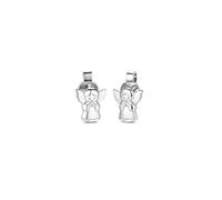 925 Sterling Silber Ohrstecker Betender Engel, Kinder Damen Ohrringe, 6mm, 0,83g