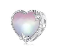925 Sterlingsilber Aurora Schmetterling Herz Charm anhänger für Pandora Armbänder - Schmuck geschenk für Frauen und Freundinnen