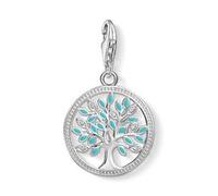 Thomas Sabo Damen Charm-Anhänger Tree of Love Türkis 925 Sterling Silber 1469-041-17