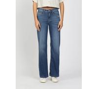Weite Jeans GANG "94AMELIE WIDE", Damen, Gr. 27, N-Gr, customary midblau, Denim/Jeans, Obermaterial: 88% Baumwolle, 9% Elastomultiester, 3% Lyocell, weit lang, Jeans (64053804-27) customary midblau
