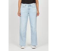 Weite Jeans GANG "GANG Jeans Wide Fit 94CARLOTTA", Damen, Gr. 28, denim blau, Denim/Jeans, 88% Baumwolle, 9% Elastomultiester, 3% Elasthan, Jeans (16550817-28) denim blau