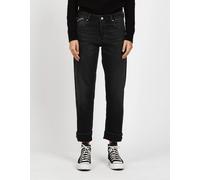 Comfort-fit-Jeans GANG "GANG Jeans Straight Fit 94THELMA", Damen, Gr. 28, schwarz, Denim/Jeans, 98% Baumwolle, 2% Elasthan, Jeans (12132935-28) schwarz