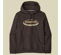 Patagonia - 95 Oval Logo Uprisal Hoody - Hoodie, Gr. S, grau/schwarz (DenBrown:Heliotropic)