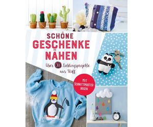 9783625186359 Naumann & Göbel Schöne Geschenke nähen. Über 30 Lieblingsprojekte aus Stoff Cool Grey/Grau