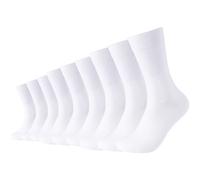 Socken CAMANO "comfort", Herren, Gr. 35-38, weiß, Baumwollmischung, normal, Socken Socken, mit verstärktem Fersen- und Zehenbereich (67650138-35) weiß