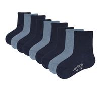9er Pack camano Soft Bio-Baumwolle Baby-Socken 5999 - navy 23-26