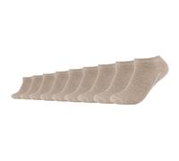 Camano Unisex-Sneaker-Socken 9 Paar braun-beige 43 - 46