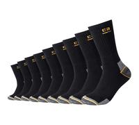 Socken mit Label-Print im 9er-Pack 43/46 men Black