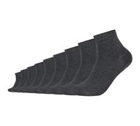 9er Pack s.Oliver Red Classic recycelte Quarter Socken 0008 - anthracite 39-42