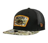 9Fifty Salute to Service Packers Cap by New Era schwarz One Size