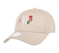 9Forty Floral Icon MLB Yankees Cap by New Era cremeweiß One Size
